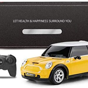 RASTAR Mini Cooper S Żółty 1:24 RC Samochód zabawkowy zdalnie sterowany