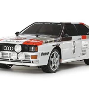 TAMIYA TAM58667 58667 Audi 300058667-1:10 RC Quattro Rally A2 (TT-02),