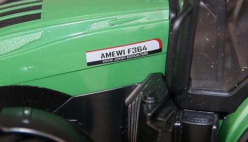 Amewi 22635 Traktor RC z przyczepą składaną, światło i dźwięk, 1:24 RT - obrazek 3
