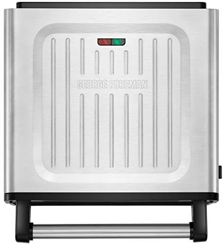 George Foreman grill elektryczny, bezdymny, kontaktowy, redukujący ilo - obrazek 6
