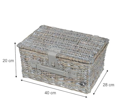 Cilio Stresa kosz piknikowy dla dzieci, pusty, dla 4, 2 osób, luksusow - obrazek 2