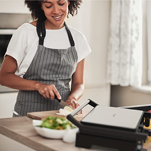 UNIVERSALBLUE Grill elektryczny ze stali nierdzewnej 2000W | Grill elektryczny Otwarcie 180º | Regulator temperatury - obrazek 11