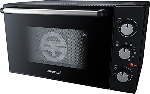 Steba KB M42 - Piekarnik do grilla podwójne szklane drzwi, rożen obrotowy, 2 kurczaki, powłoka zapobiegająca przywieraniu, grzałka górna i dolna