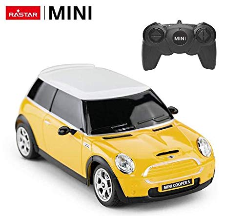 RASTAR Mini Cooper S Żółty 1:24 RC Samochód zabawkowy zdalnie sterowany - obrazek 8