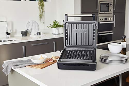 George Foreman grill elektryczny, bezdymny, kontaktowy, redukujący ilo - obrazek 11