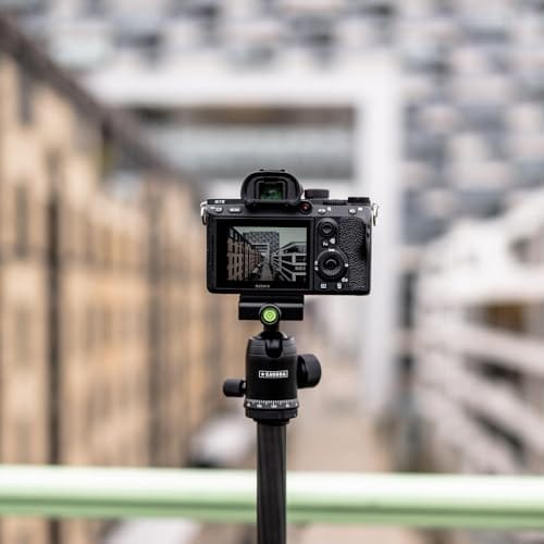 Caruba Travelstar 156 - Lekki statyw do aparatu, idealny do podróży, obrót 360°, funkcja monopod, nośność 15 kg - obrazek 2