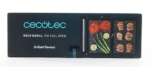 Cecotec Grill elektryczny Rock'nGrill 1500 Rapid. 750 W, okładzina z k - obrazek 3