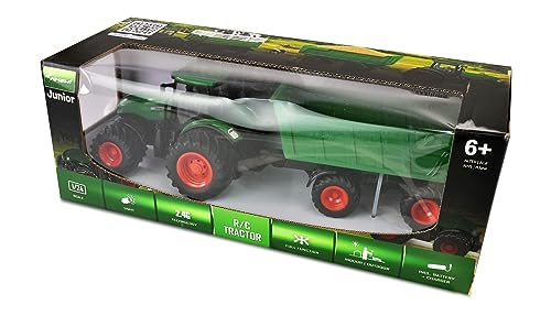 Amewi 22635 Traktor RC z przyczepą składaną, światło i dźwięk, 1:24 RT - obrazek 6