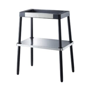 WMF Podstawka stół do grilla - akcesoria do wszystkich rodzajów grilla WMF Master Grill - podstawa do grilla stołowego, wysokość 72 cm, kolor matowy/srebrny cromargan