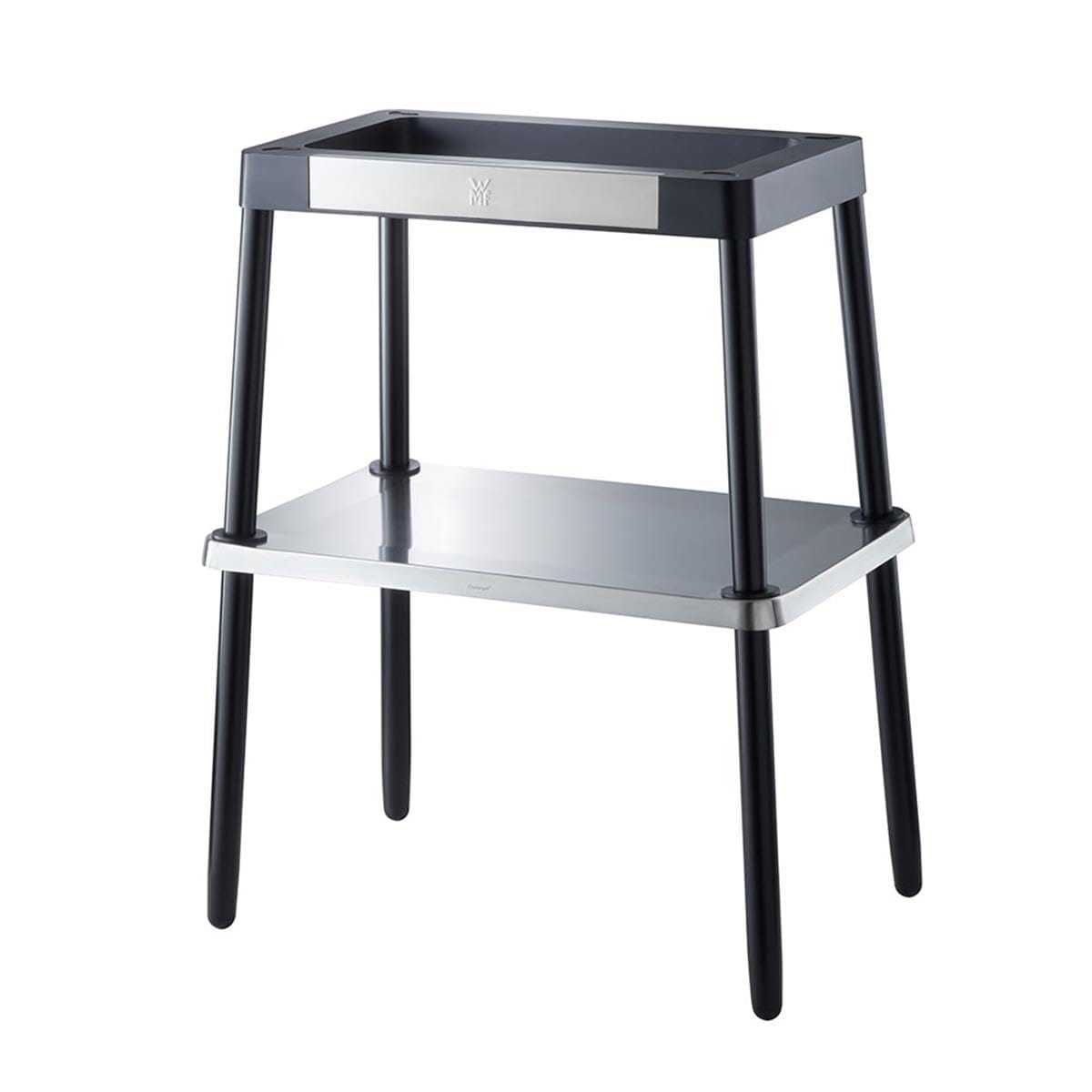 WMF Podstawka stół do grilla - akcesoria do wszystkich rodzajów grilla WMF Master Grill - podstawa do grilla stołowego, wysokość 72 cm, kolor matowy/srebrny cromargan