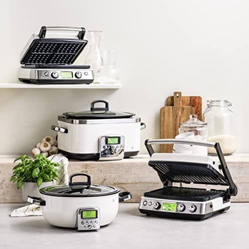 GreenPan Elite 6-w-1 Wielofunkcyjny grill i płyta kontaktowa - bez PFAS, ceramiczna powłoka, regulowany poziom złocenia - obrazek 2