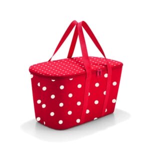 Reisenthel coolerbag torba sportowa torba chłodząca Mixed Dots Chilli Red