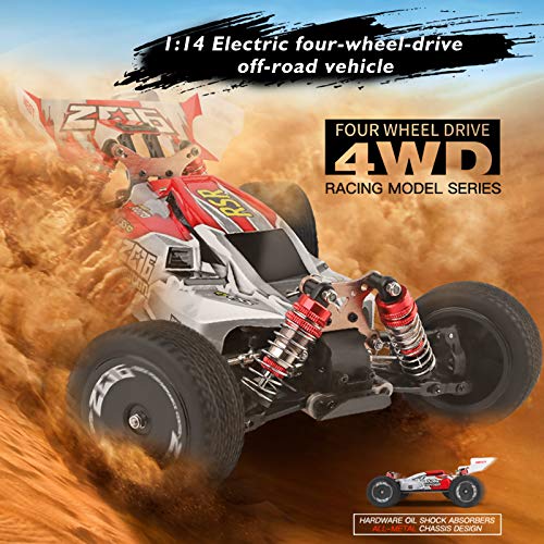 Goolsky Wltoys XKS 144001 RC samochód terenowy o dużej prędkości 60 km/h z - obrazek 9