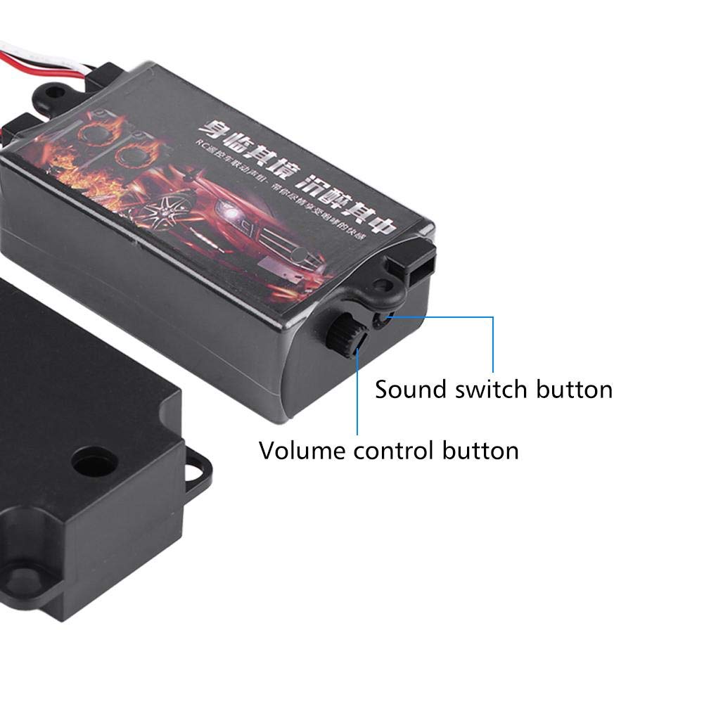Symulator dźwięku samochodowego RC zestaw modułów symulowany dźwięk RC - obrazek 2