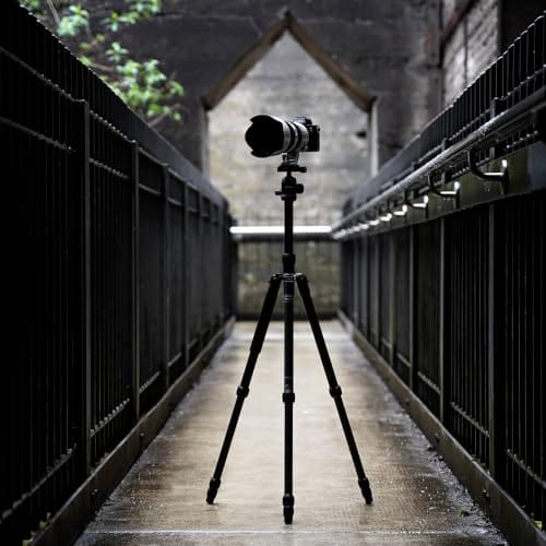 Caruba Travelstar 156 - Lekki statyw do aparatu, idealny do podróży, obrót 360°, funkcja monopod, nośność 15 kg - obrazek 5