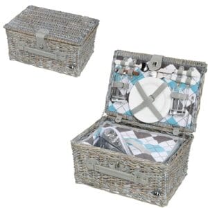 Cilio Stresa kosz piknikowy dla dzieci, pusty, dla 4, 2 osób, luksusow