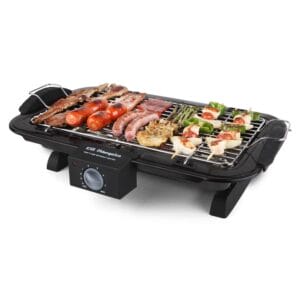 Orbegozo BCT 3850 Grill elektryczny z regulatorem temperatury, zdejmowaną kratką i uchwytami na zimno - 2200 W