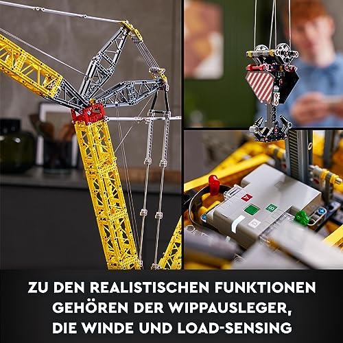 LEGO 42146 Technic Żuraw Gąsienicowy Liebherr LR 13000 Zdalnie Sterowany - obrazek 5