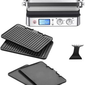 Braun MultiGrill 9 CG 9043 - Kontaktowy grill z płytami do grillowania i płaskiego pozycje grilla