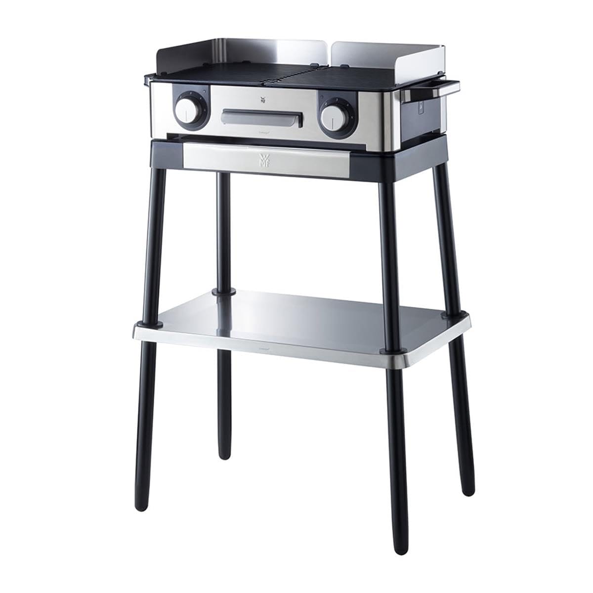 WMF Podstawka stół do grilla - akcesoria do wszystkich rodzajów grilla WMF Master Grill - podstawa do grilla stołowego, wysokość 72 cm, kolor matowy/srebrny cromargan - obrazek 5