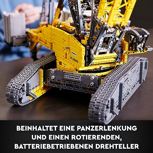 LEGO 42146 Technic Żuraw Gąsienicowy Liebherr LR 13000 Zdalnie Sterowany - obrazek 6