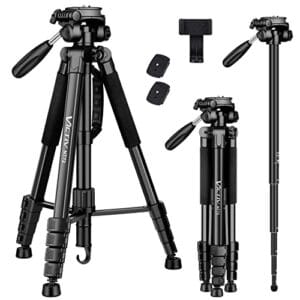 Victiv 182.9 cm statyw do aparatu, aluminiowy monopod T72, maks. wysok