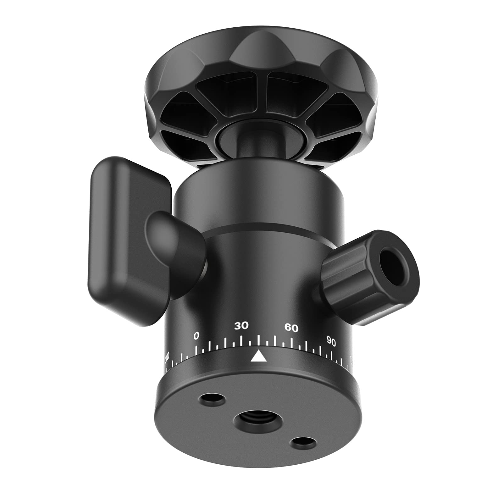 VIJIM LS03 - Wysuwany statyw z zaciskiem stołowym | Regulacja 45-124 cm | Metalowy | Dla aparatów i telefonów | Głowica 360° | Tripody - obrazek 9