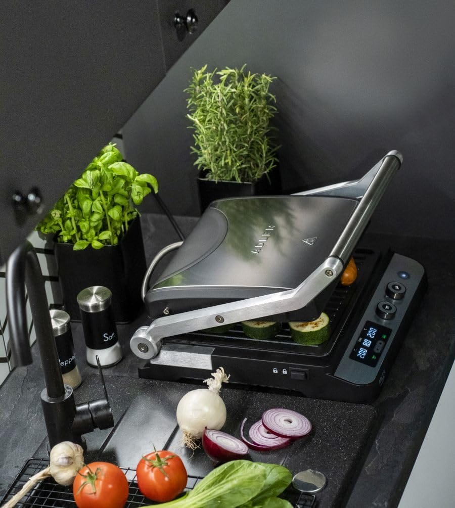 ADLER EUROPE 3059 Grill elektryczny LED 2w1 - obrazek 2