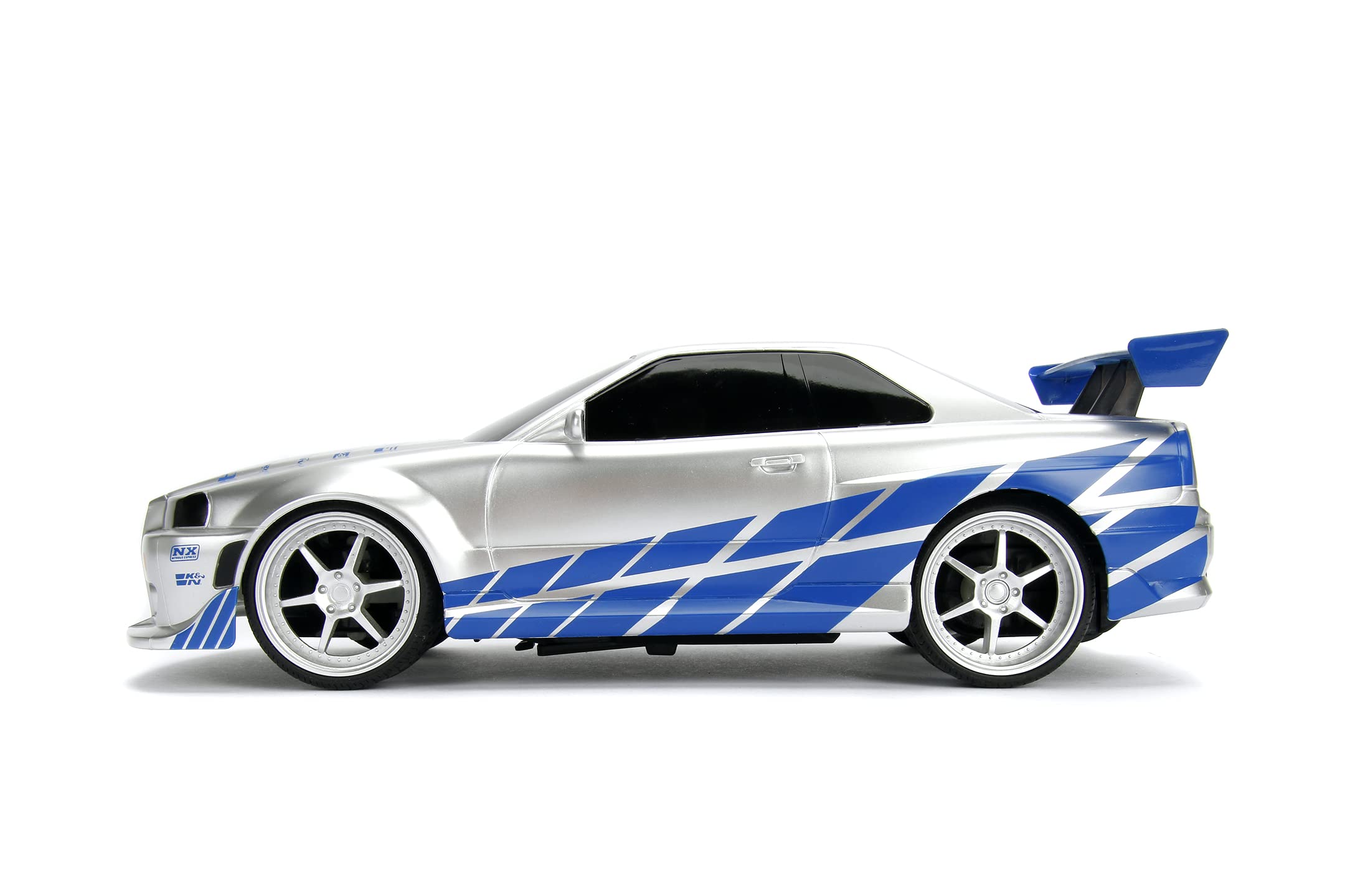 Jada Toys Fast & Furious RC samochód wyścigowy Nissan Skyline GT-R R34 - obrazek 8