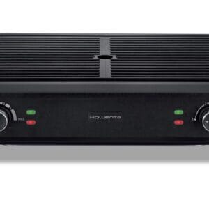 Rowenta KG900812 - Grill bezdymny, 70% mniej dymu, 2 niezależne strefy gotowania