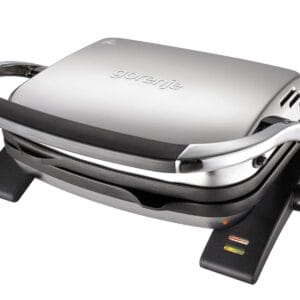 Gorenje KR1800EPRO - Grill kontaktowy elektryczny 1800W, czarny/srebrny