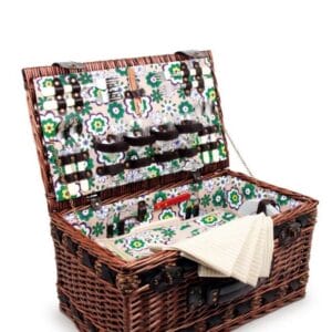 small foot Kosz piknikowy Deluxe kosz wiklinowy dla dzieci wykonany z