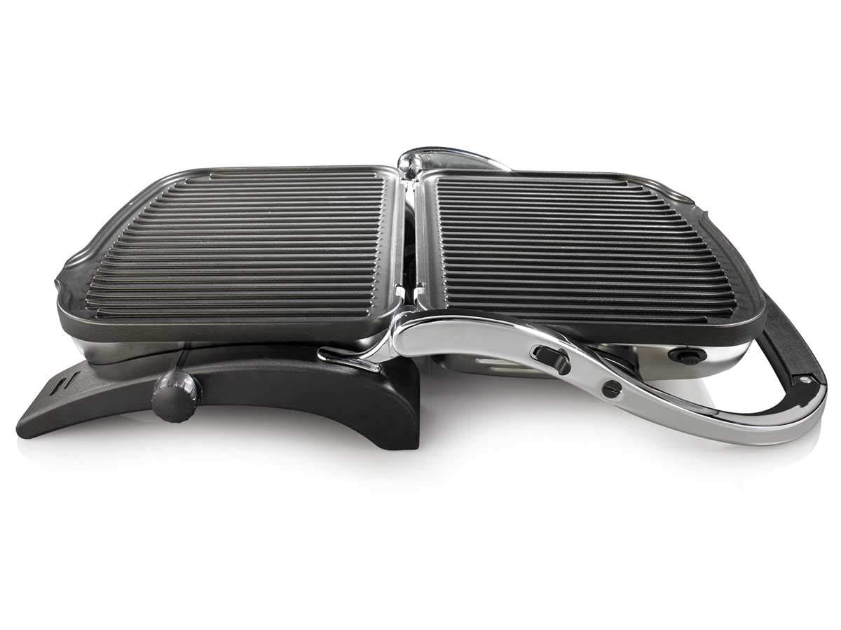 Gorenje KR1800EPRO - Grill kontaktowy elektryczny 1800W, czarny/srebrny - obrazek 6