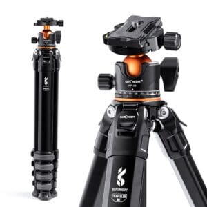 K&F Concept 178 cm/70 cali aluminiowy statyw do aparatu, tripod ze spe