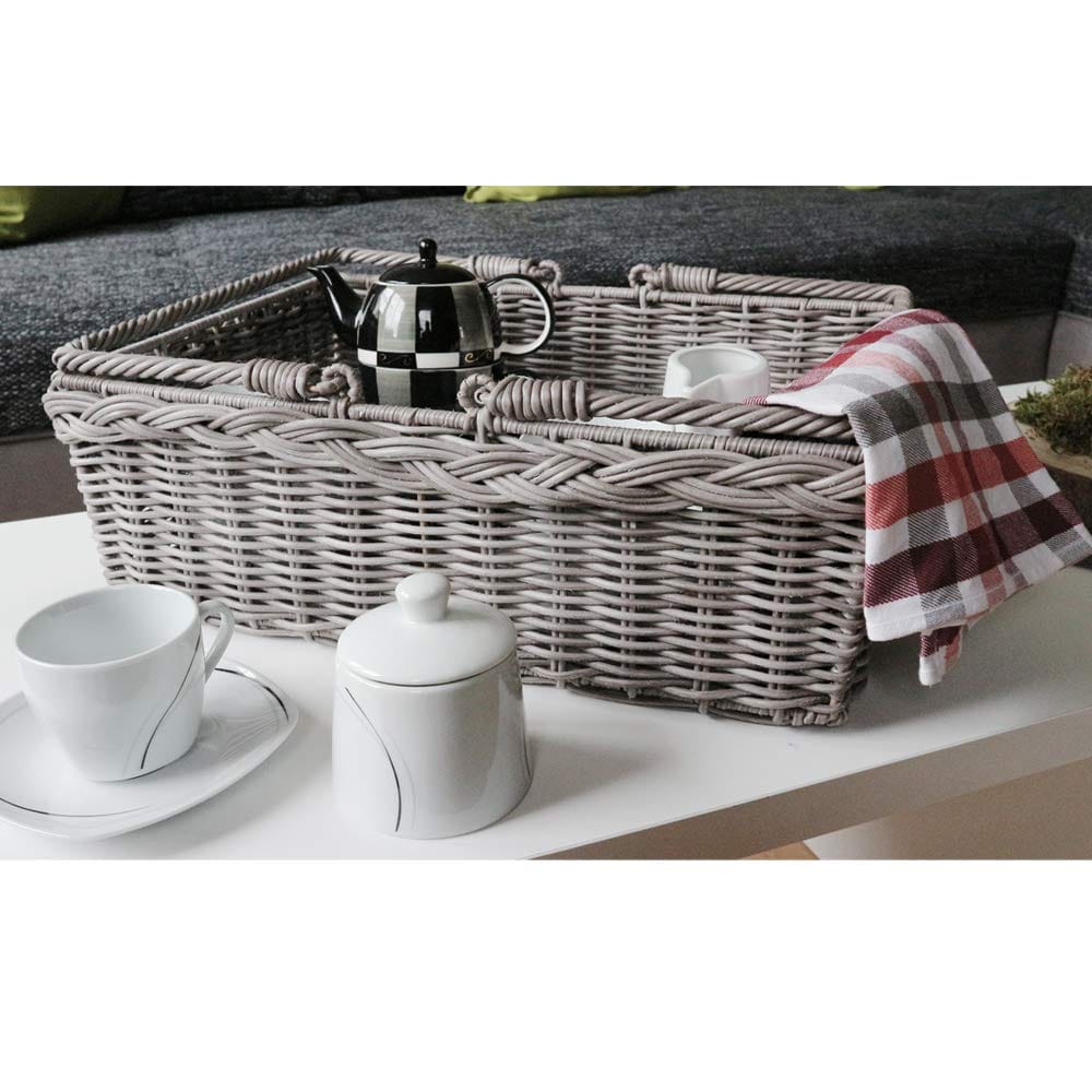 HABAU 3171 kosz piknikowy tworzywo sztuczne szary - obrazek 5