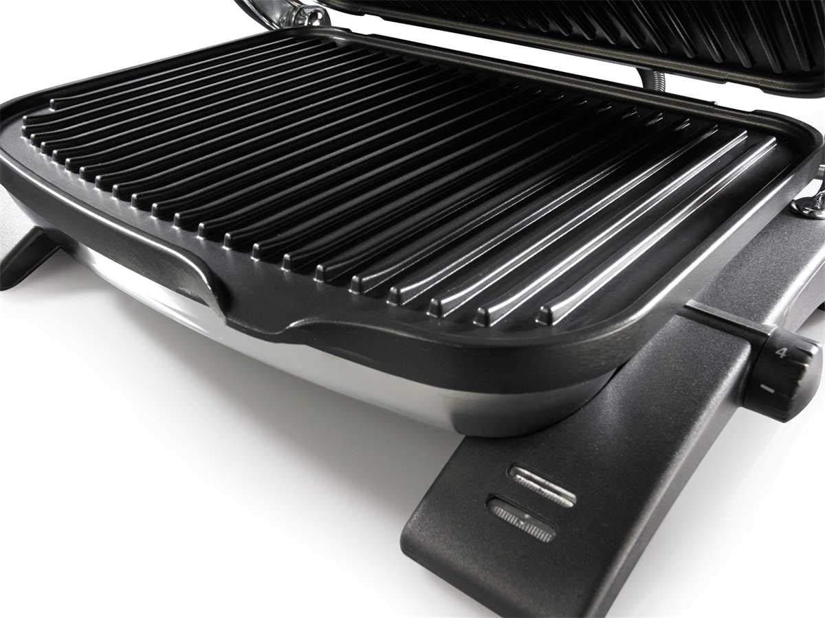 Gorenje KR1800EPRO - Grill kontaktowy elektryczny 1800W, czarny/srebrny - obrazek 5