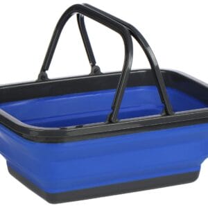 COM-FOUR skladany kosz na zakupy wykonany z silikonu - pudelko