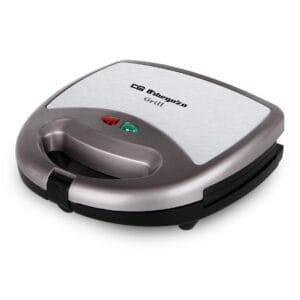 Orbegozo GR 2500 Grill - Elektryczny grill z nieprzywierającą płytką, 800 W, idealny do zdrowego gotowania