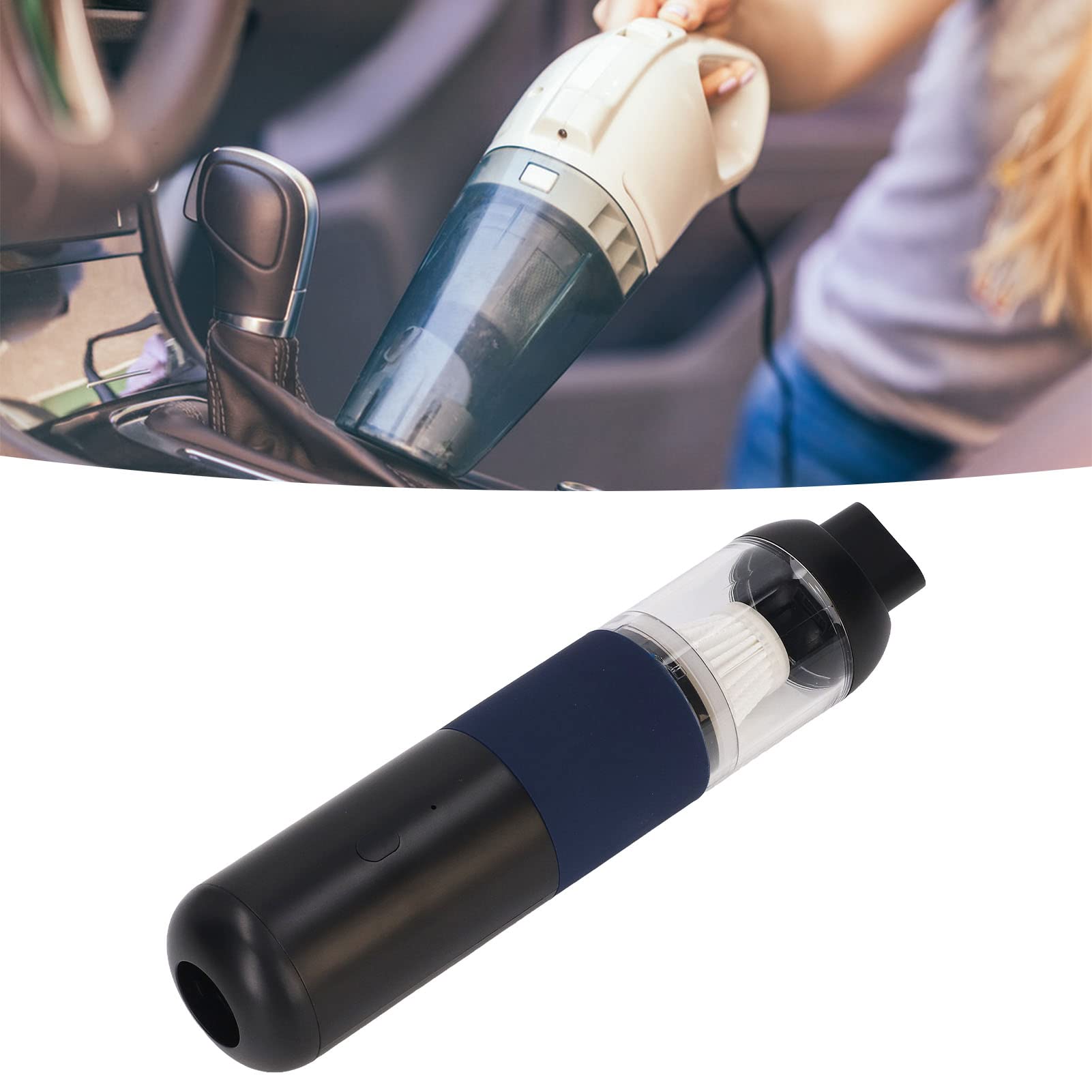 Ręczny Odkurzacz Bezprzewodowy Schludny Akumulator Mini 20K Pa Silne - obrazek 5