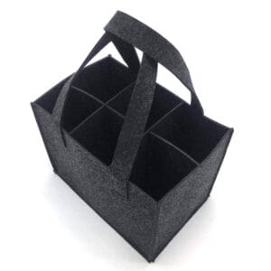 Amacoam Torba na butelkę wina filcowy kosz na butelki do wina piwa