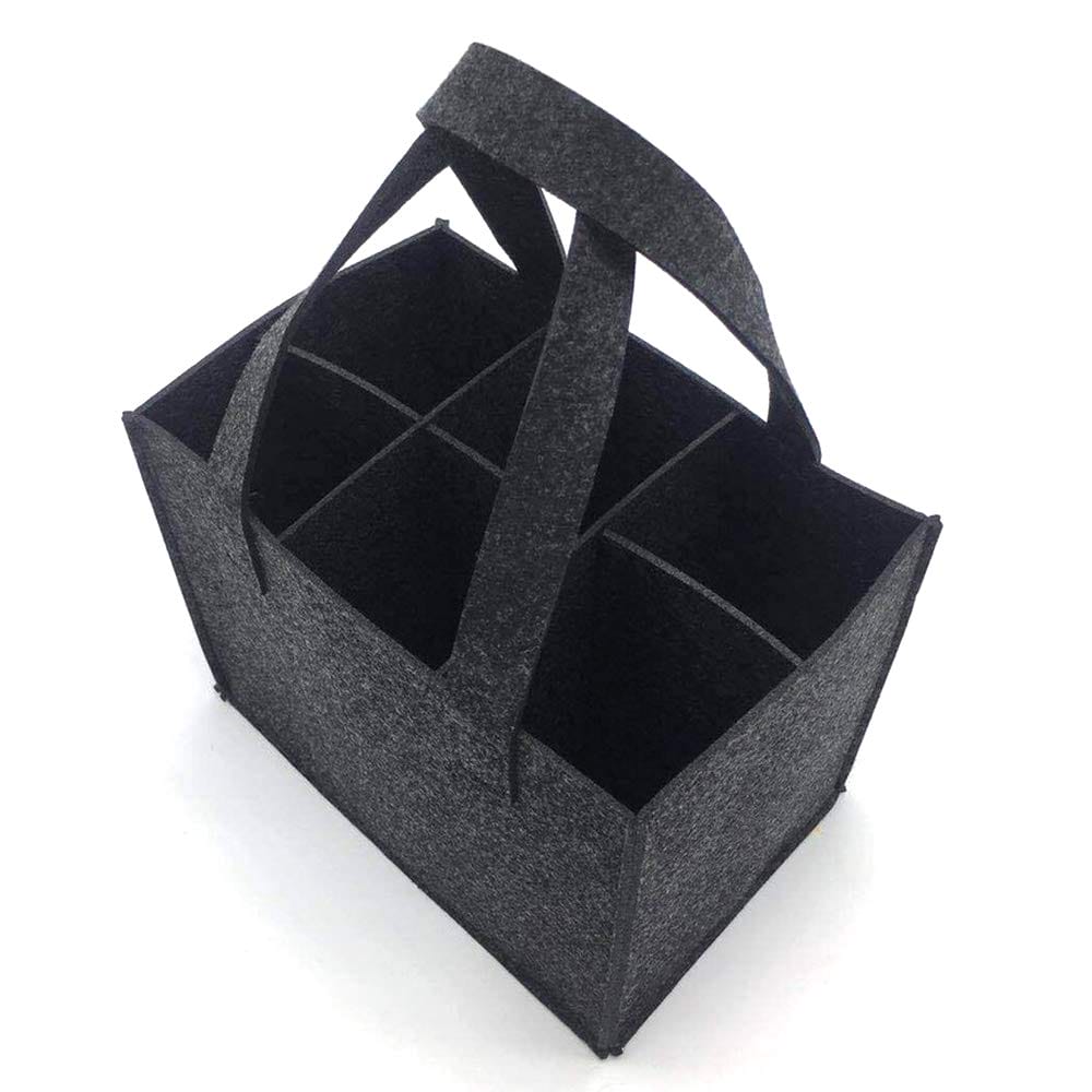 Amacoam Torba na butelkę wina filcowy kosz na butelki do wina piwa