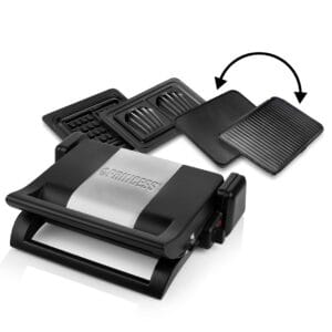 Princess 112536 Multi-Grill 4-w-1, kanapkowy, stykowy, grill stołowy i