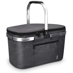 Navaris Termiczny kosz na zakupy, składany, 27 l, kosz chłodzący, kosz