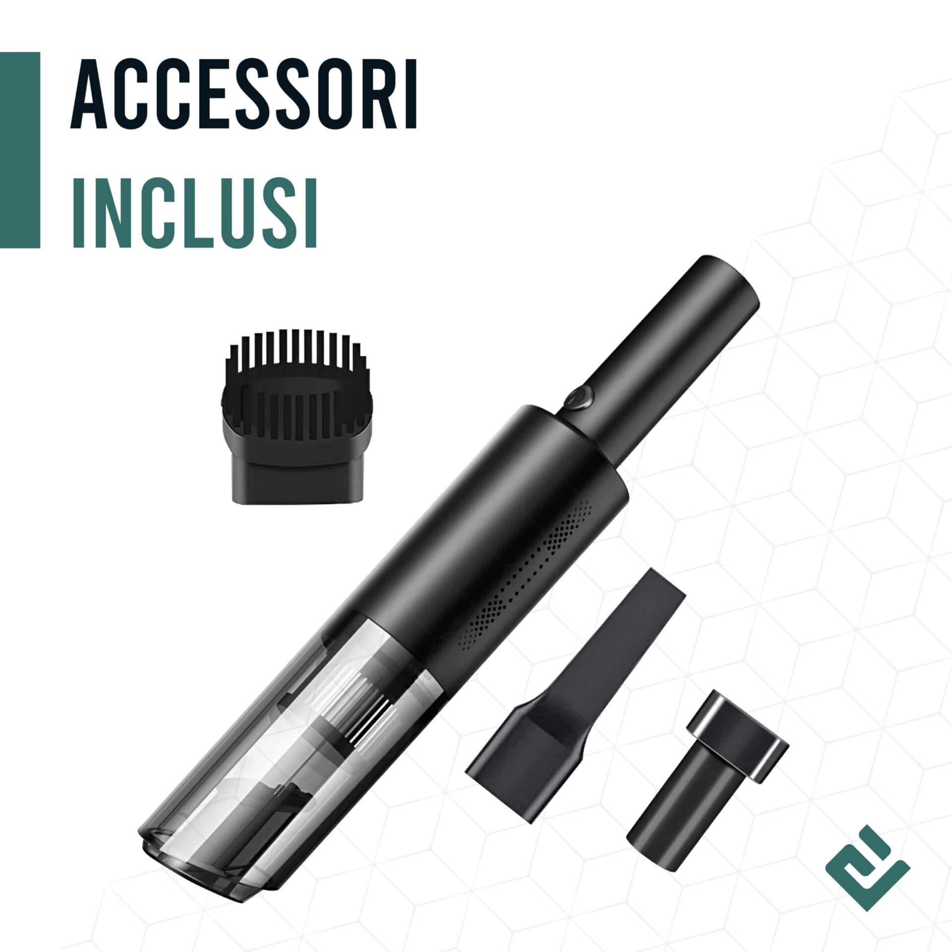 Przenośny odkurzacz samochodowy bezprzewodowy odkurzacz do okruchów - - obrazek 8