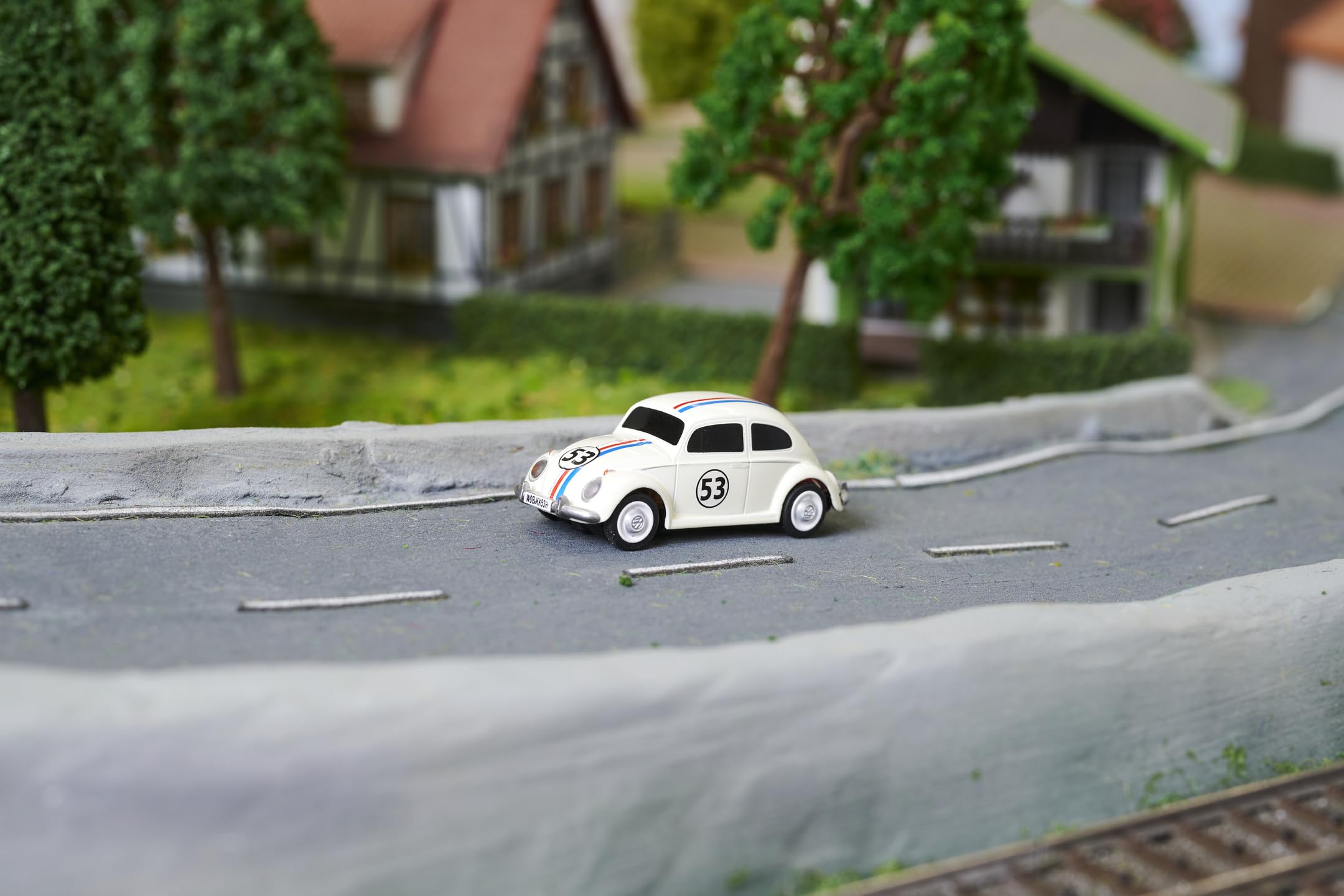 Carson 500504153 1:87 VW Beetle Rallye 2.4G 100% RTR - Gotowy do jazdy - obrazek 4