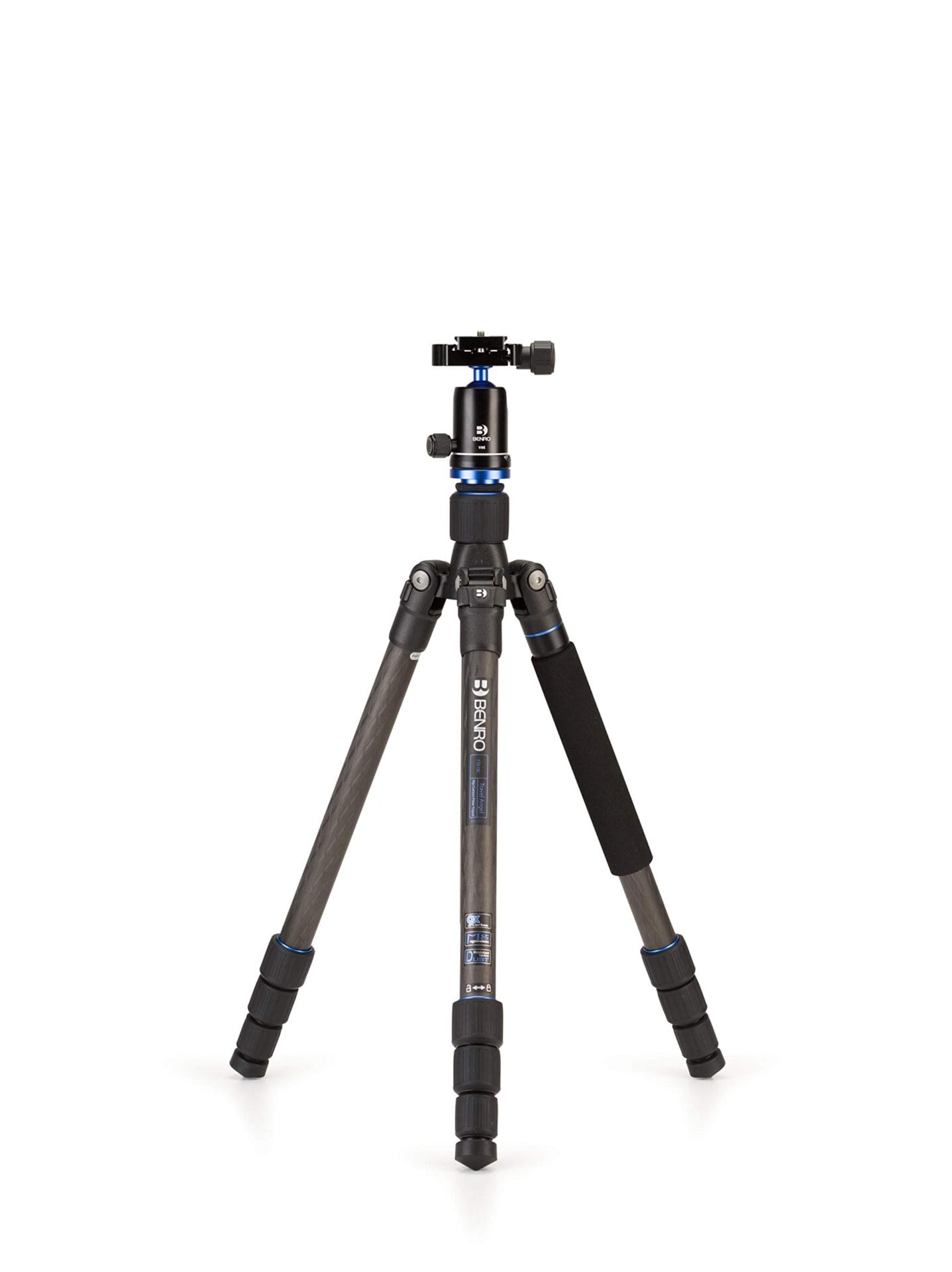 BENRO Trepied Travel Angel Kit Series 1 Carbon 4 section V0 Head – FTA18CV0 | Tripody | Benro | Accessoire image & son - obrazek 3