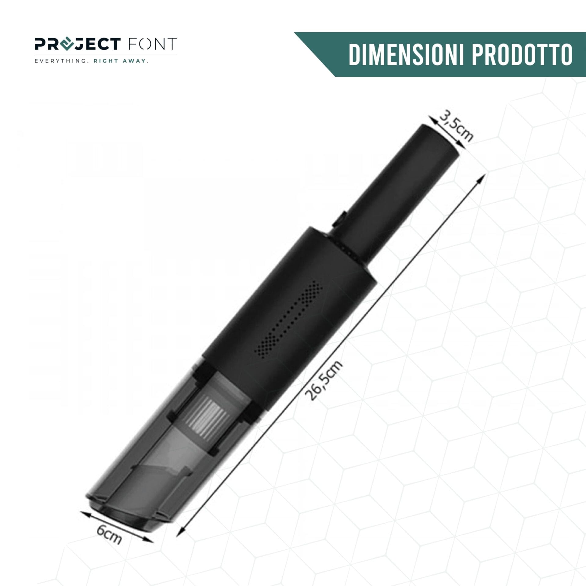 Przenośny odkurzacz samochodowy bezprzewodowy odkurzacz do okruchów - - obrazek 9