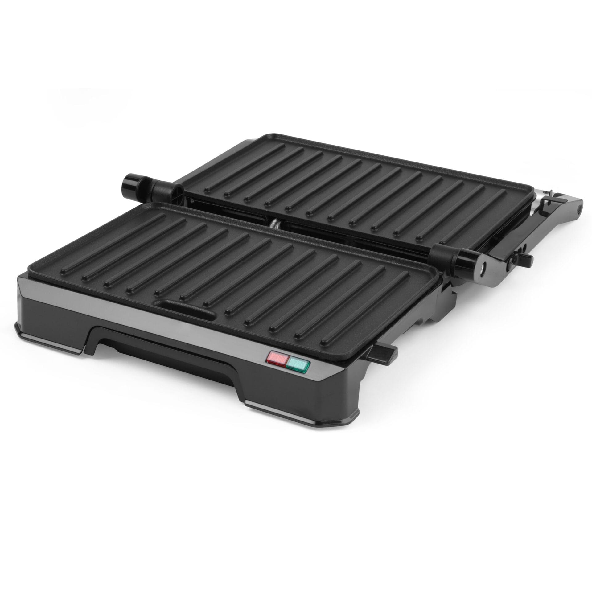 Progress EK5854P Grill elektryczny 2 w 1 – opiekacz do panini, nieprzywierające płyty, dwie powierzchnie opiekania, bez oleju, wyjmowana tacka ociekowa, łatwe czyszczenie, uchwyt Cool-Touch 850 W - obrazek 6