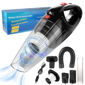 Miiepls Odkurzacz ręczny 8500 PA bezprzewodowy odkurzacz ręczny moc ssania