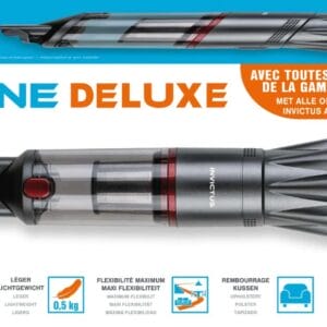 INVICTUS ONE Deluxe INVICTUS06DELUXE HEPA odkurzacz ręczny czarny